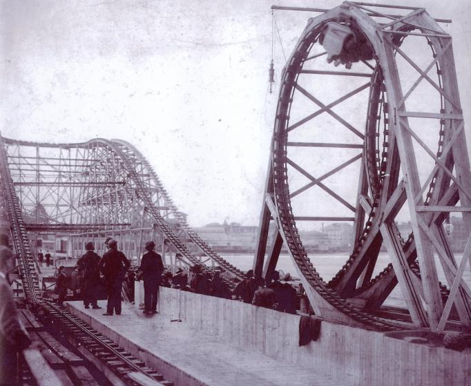 Atlantic City - Roller Coaster - c 1910