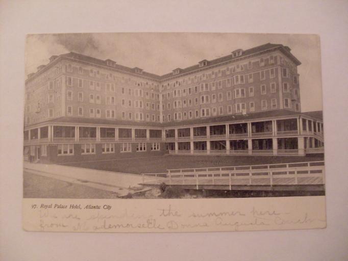 Atlantic City - Royal Palace Hotel - c 1910s