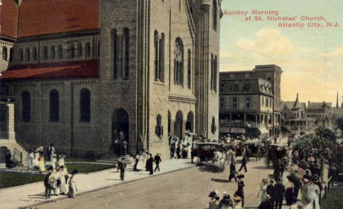 Atlantic City - Saint Nicholas Church - 1910s