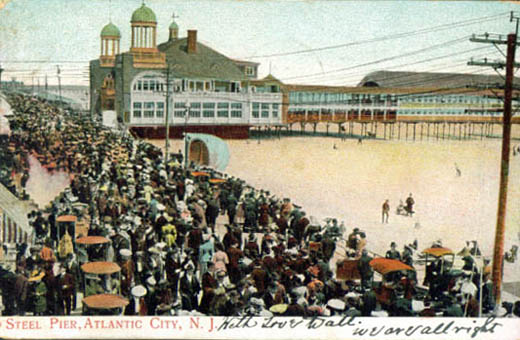 Atlantic City - Steel Pier - 1906