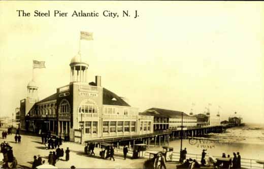 Atlantic City - Steel Pier - c 1910 or so