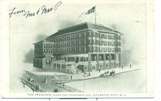 Atlantic City - The Fredonia - 1907