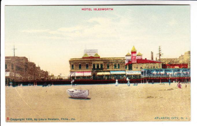 Atlantic City - The Gotel Islesworth - 1908