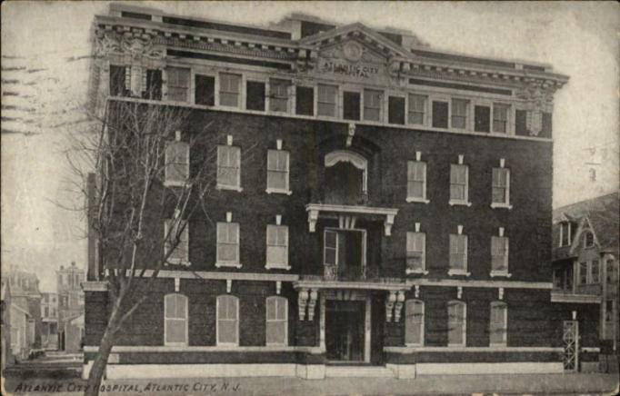 Atlantic City - The Hospital - 1910