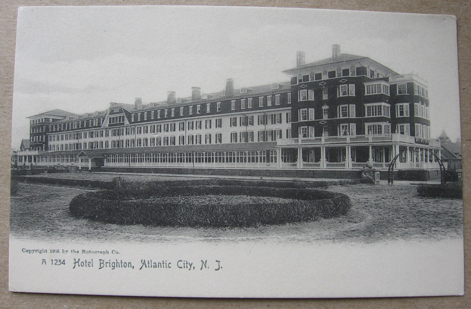 Atlantic City - The Hotel Brighton - 1905