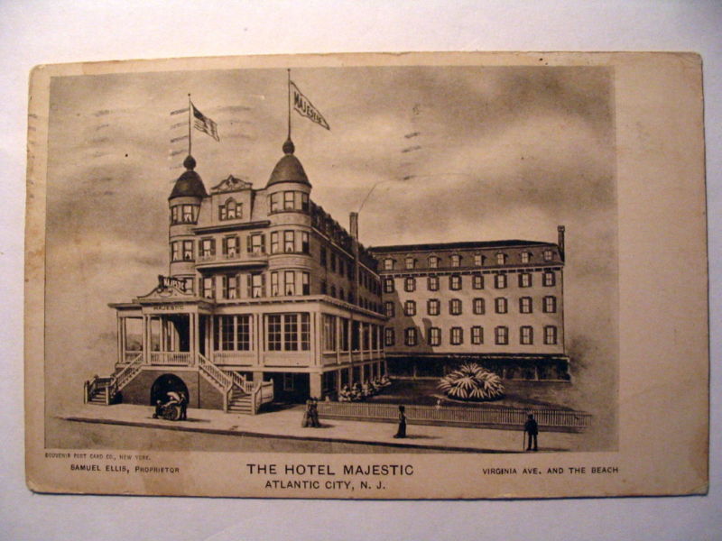 Atlantic City - The Hotel Majestic - 1905