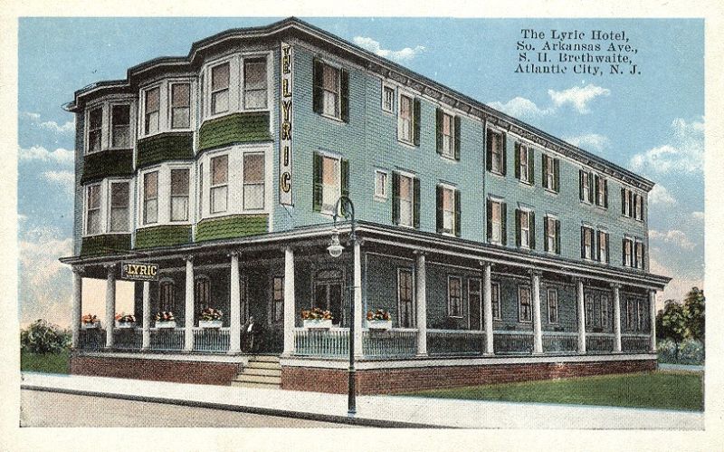 Atlantic City - The Lyric Hotel - 1920s