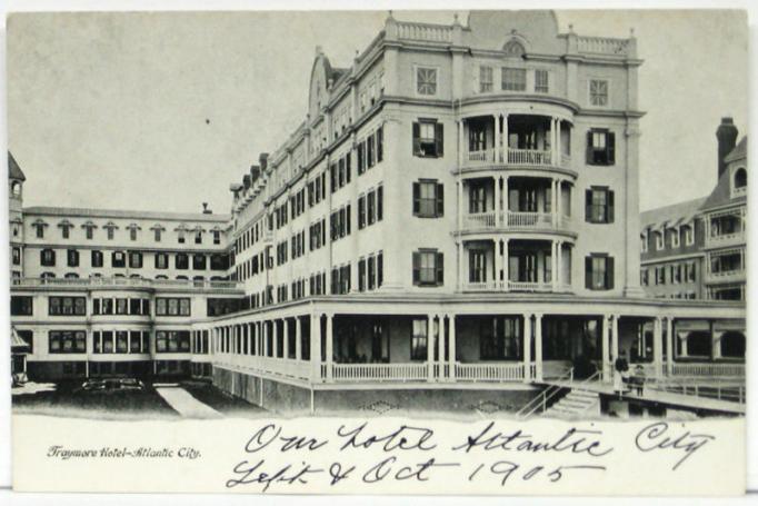 Atlantic City - The Old Traymore Hotel - 1905