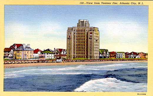 Atlantic City - The view from Ventnor Pier