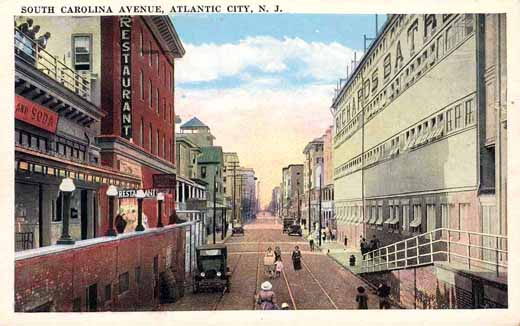 Atlantic City - View along South Carolina Avenue