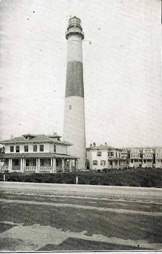 Atlantic City - View of Absecon Lighthouse - 1910