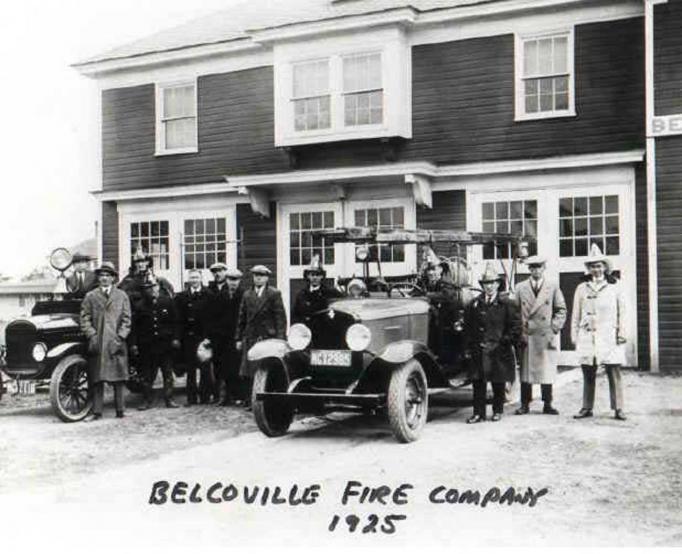 Belcoville - Fire House - c 1917-18