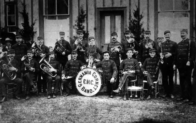 Egg Harbor City - The Germania Cornet Band - 1888