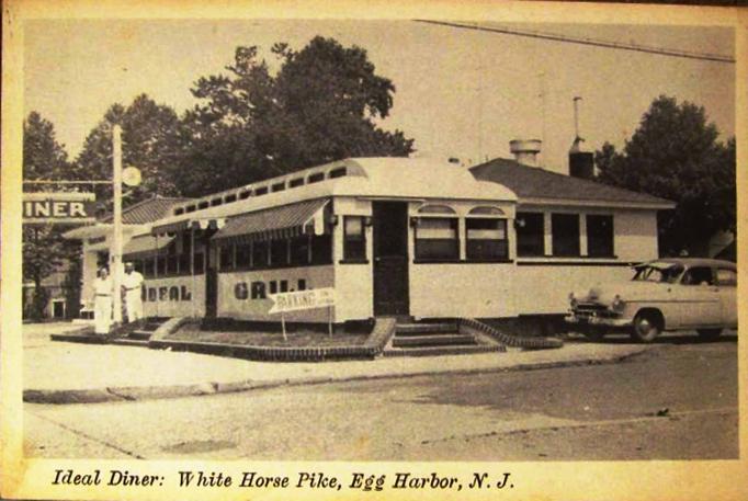Egg Harbor City - The Ideal Diner - White Horse Pike - 1950s