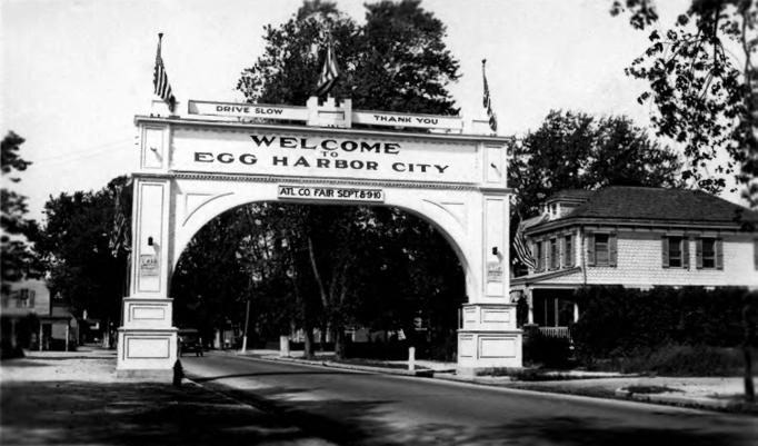 Egg Harbor City - The Welcome Arch