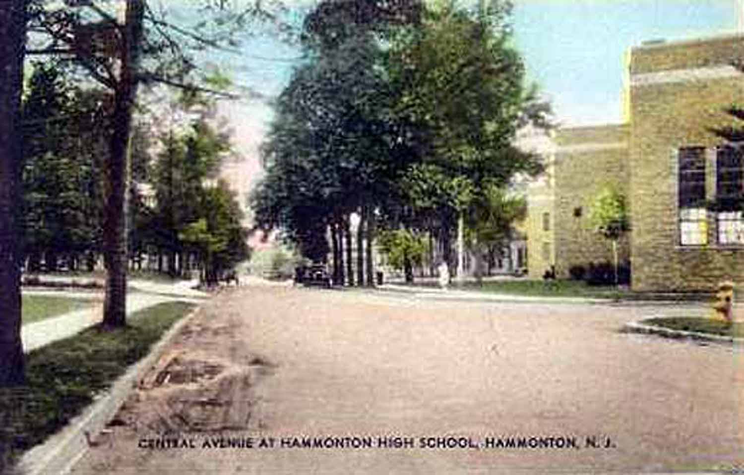 Hammonton - Central Avenue at the High School