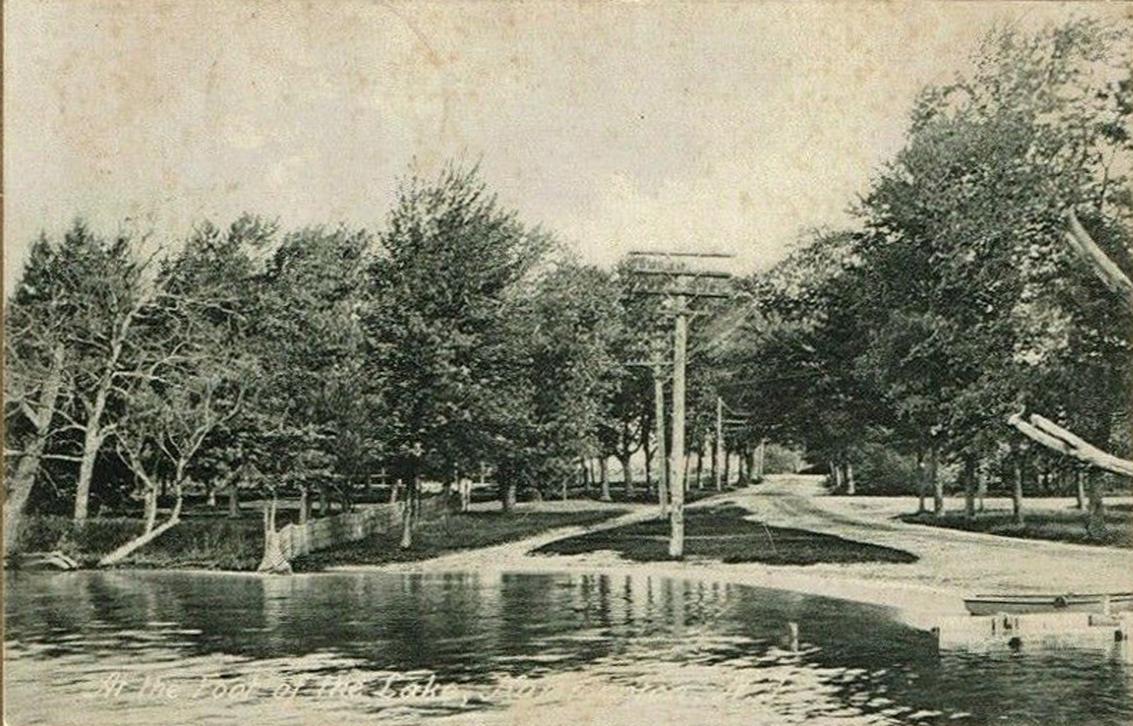 Hammonton - Foot of the Lake - 1907