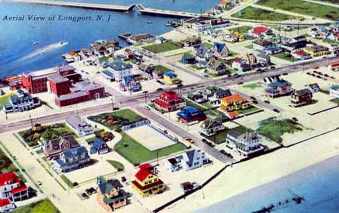 Longport - Aerial view - 1967