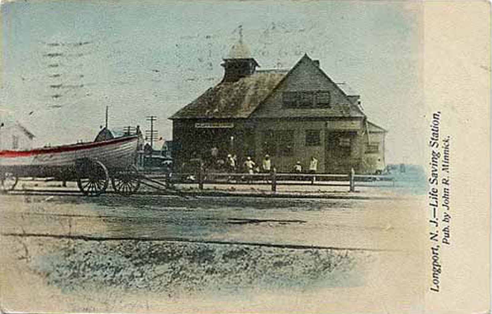 Longport - Lif Saving Station - 1908