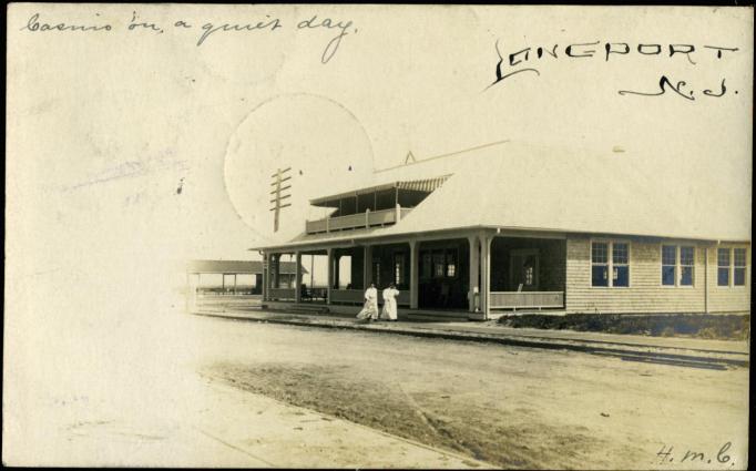 Longport - View near boat landing - 1906