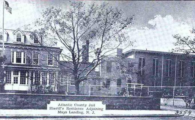 Mays Landing - Atlantic County Jail with sheriffs residence adjoining - 1910s