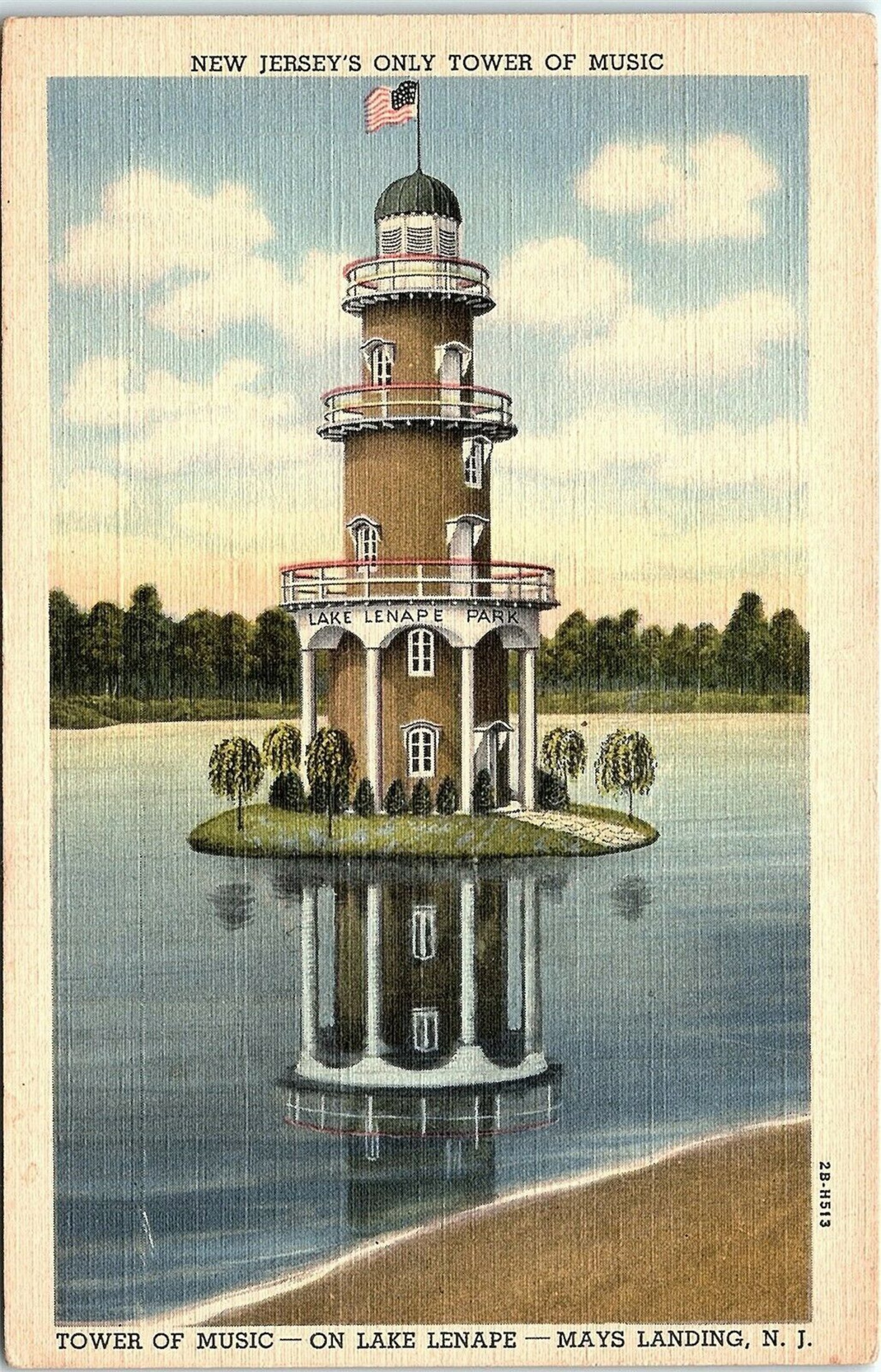Mays Landing - Lake Lenape - Tower of Music