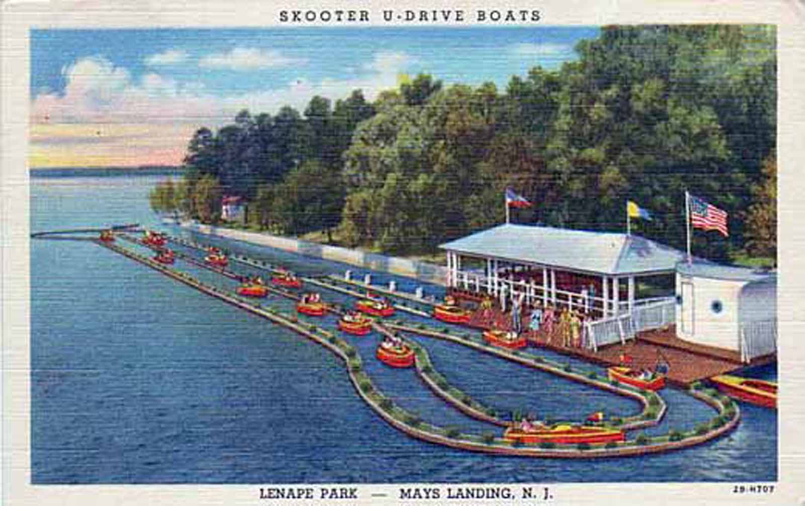 Mays Landing - Scooter Boats Ride at Lake Lenape Park