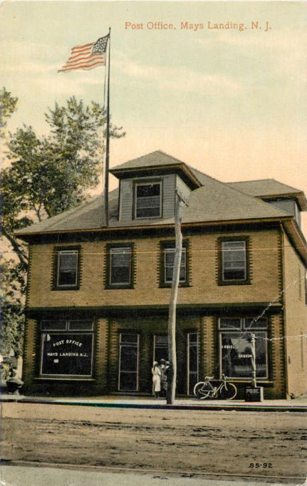 Mays Landing - The Post Office - c 1910