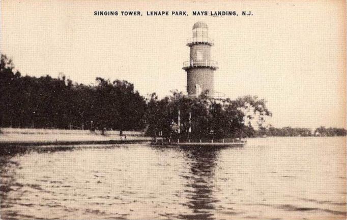 Mays Landing - The Singing Tower - c 1910 copy