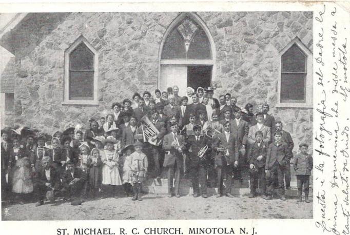 Minotola - Saint Michaels RC Church - 1910