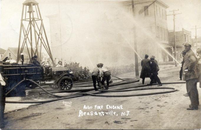 Pleasantville - Auto Fire Engine and fire