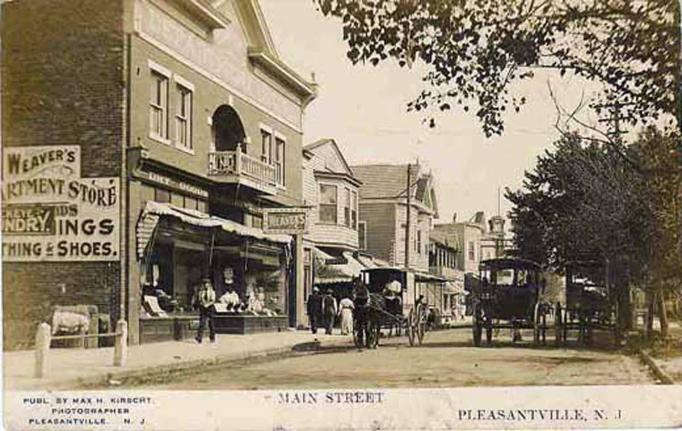 Pleasantville - Main Street view - Early 1900s