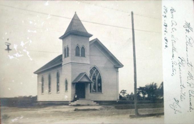 Pleasantville - Mount Pleasant Methodist Protestant Church - around 1907