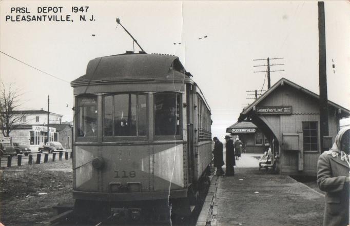 Pleasantville - PRSL Depot - 1947 copy