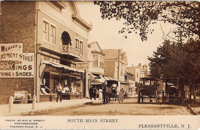 Pleasantville - South Main Street view - Max Kirscht - 1913