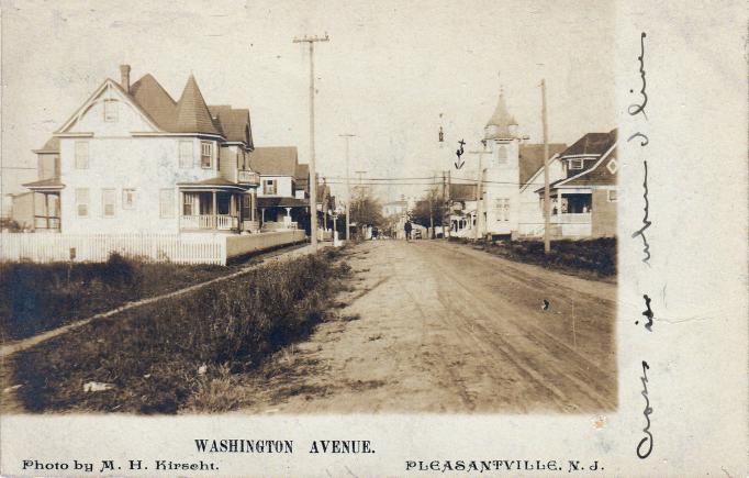 Pleasantville - Washington Avenue - Kirscht - c 1910