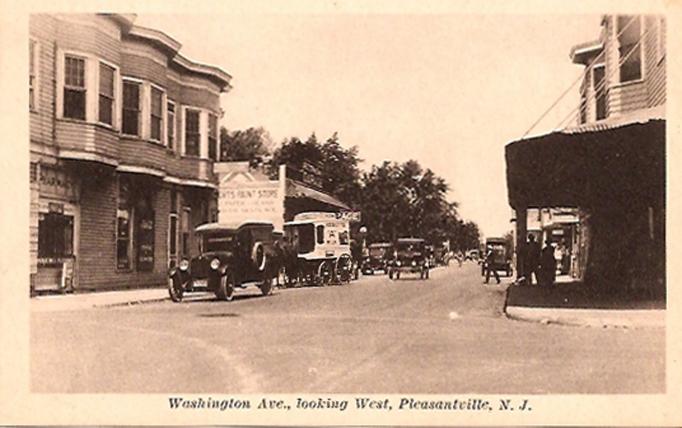 Pleasantville - Washington Avenue looking West