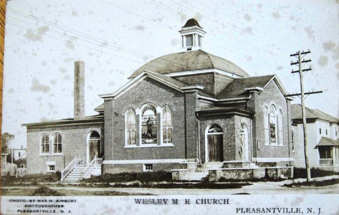 Pleasantville - Wesley ME Church - Max Kirscht - c 1910