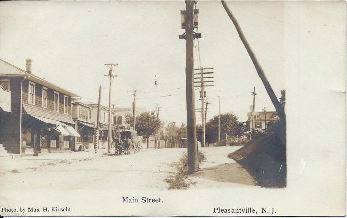Pleasantville - view of main street - 1907