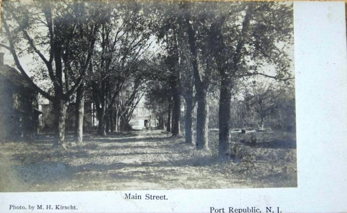Port Republic - Main Street view - Kirscht - c 1910