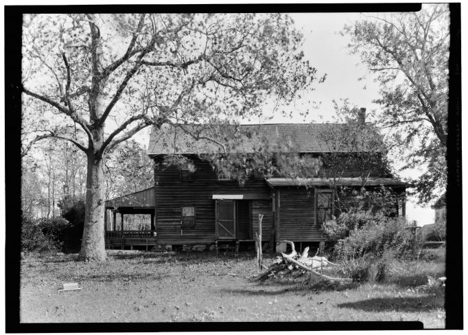 Smithville - Smith Homestead - New York and Moss Hill Roads - Exterior - West elevations - Nathaniel R Ewan Photographer - October 24 1936 - HABS