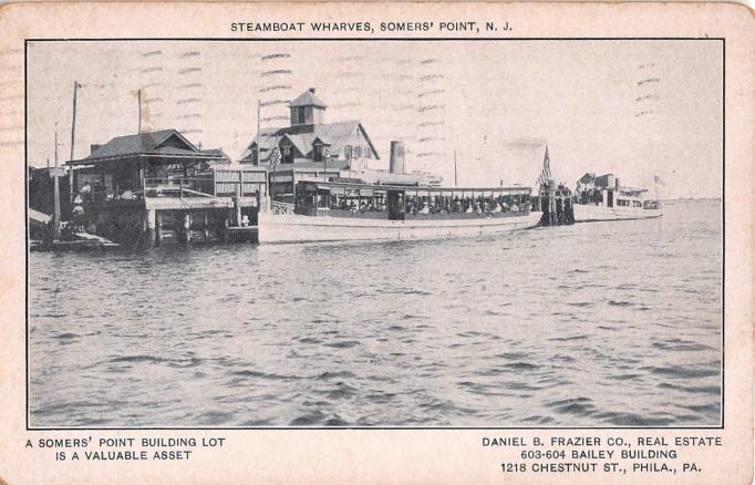 Somers Point - Steamboat wharves