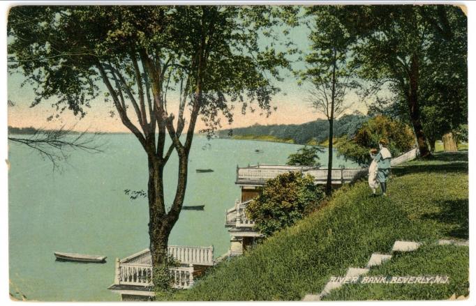 Beverly - Boathouse on the Delaware River - c 1910