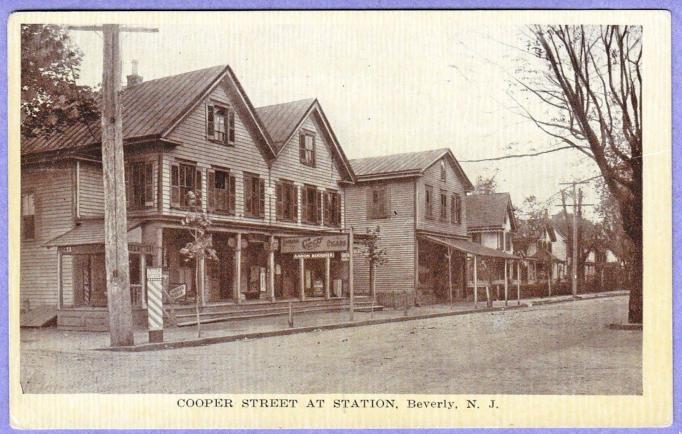 Beverly - Cooper Street at Station - c 1910