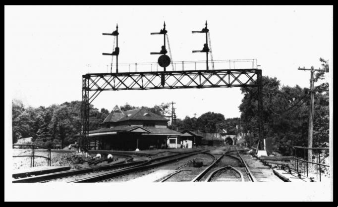 Bordentown - Bordentown Junction and RR Station - 1949