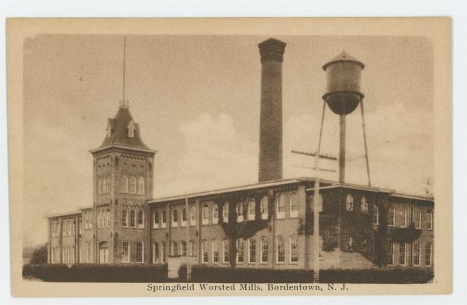 Bordentown - Springfield Worsted Mills - c 1920s