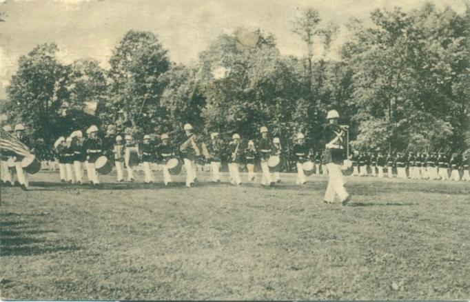 Bordentown - The BMI Band on the march - c 1910