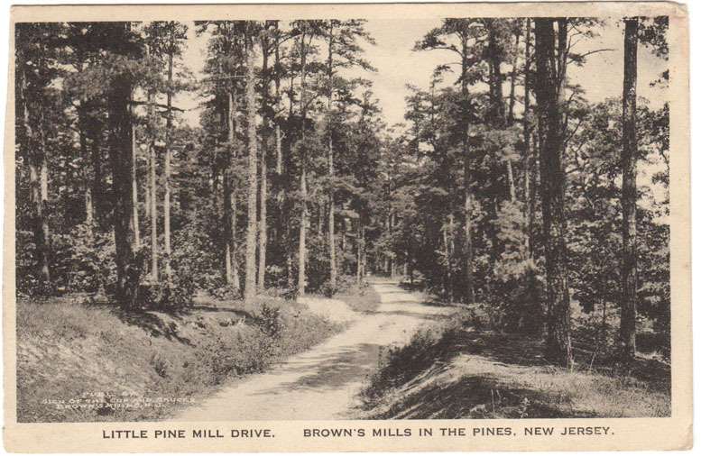 Browns Mills - Little Pine Mill Drive - 1915