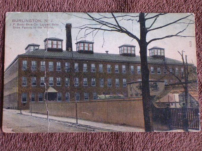 Burlington - Budd Shoe Factory - 1908