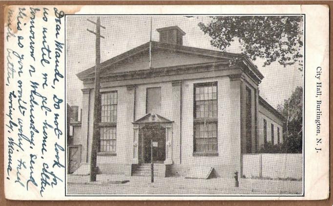 Burlington - City Hall - c 1910